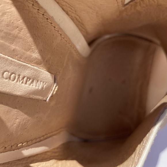 Frye Cream open toed mules with chunky heel - Picture 11 of 16